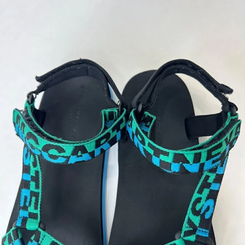 Stella Mc Cartney Junior Logo sandals, Size 37